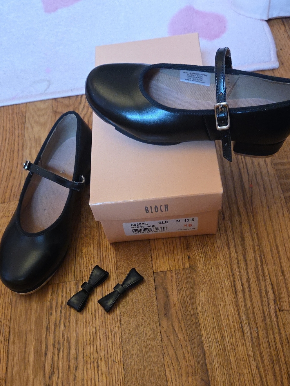 Bloch Kids Black Merry Jane Tap Shoes